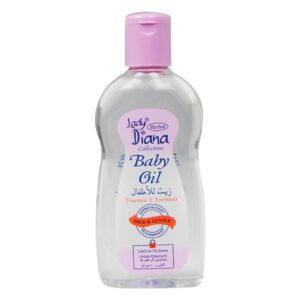 Lady Diana Baby Oil Enriched with Vitamin-E Formula 200ml - Image 1