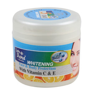 Lady Diana Face & Body Whitening Cream with Vitamin C & E 300Ml - Image 1