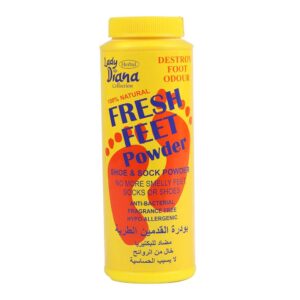 Lady Diana Fresh Feet Shoe and Sock Powder, 120g - Image 1