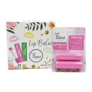 Lady Diana Naturally Moisturizing Rose Kiss Lip Balm - Image 1