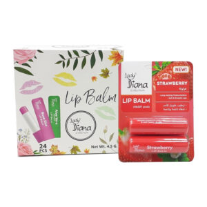 Lady Diana Lip Balm Enriched with Natural Strawberry - Image 1
