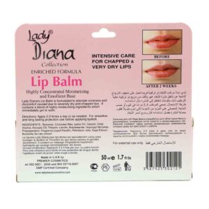 Lady Diana Intensive Care & Enriched Formula Lip Balm 50Ml - Image 2