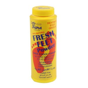 Lady Diana Fresh Feet Shoe and Sock Powder, 120g - Image 2