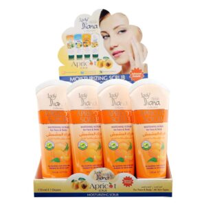 Lady Diana Whitening Face & Body Scrub Apricot Extracted 170Ml - Image 3