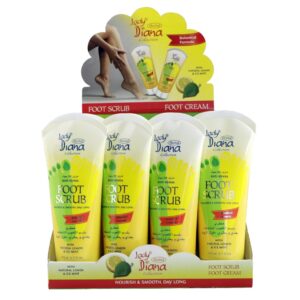 Lady Diana Anti-stress Foot Scrub with Natural Lemon & Ice Mint 170Ml - Image 2