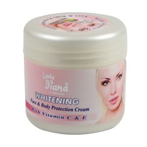 Lady Diana Whitening Face & Body Cream with Vitamin C & E 300Ml - Image 1