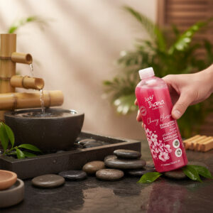 Lady Diana Cherry Blossom Exfoliating Shower Scrub 1000ml - Image 6