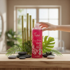 Lady Diana Cherry Blossom Exfoliating Shower Scrub 1000ml - Image 5