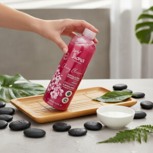 Lady Diana Cherry Blossom Exfoliating Shower Scrub 1000ml - Image 2